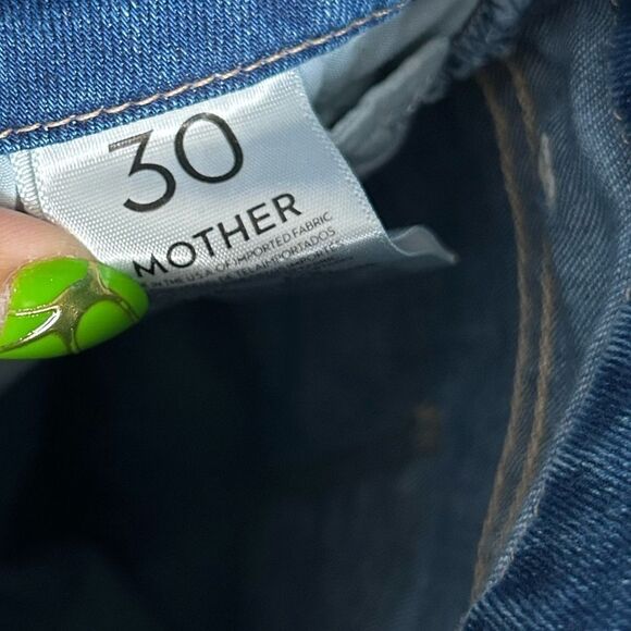 MOTHER High Waisted Looker Jeans in High Heels to Tractor Wheels - Picture 5 of 6